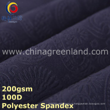 Вязаный рельефный полиэстер спандекс ткань для платья текстильные (GLLML295)
